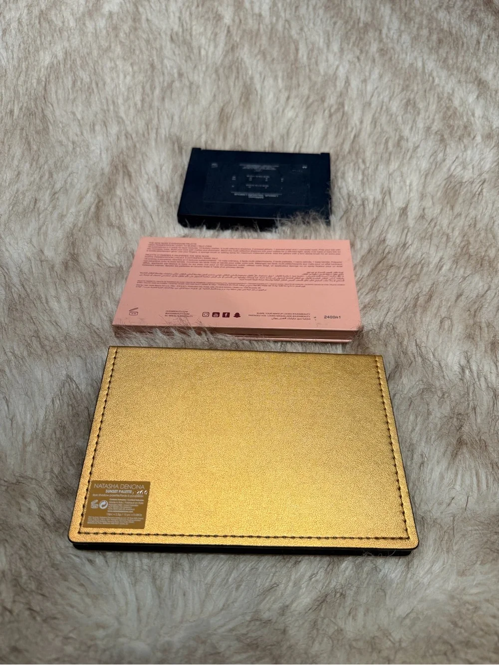 Natasha Denona Sunset | NARS | Huda Beauty Eyeshadow palette bundle